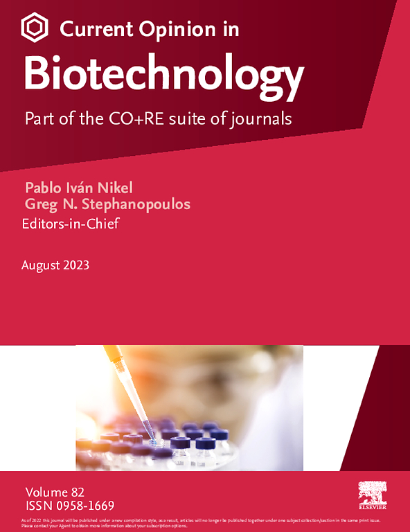 Go to journal home page - Current Opinion in Biotechnology